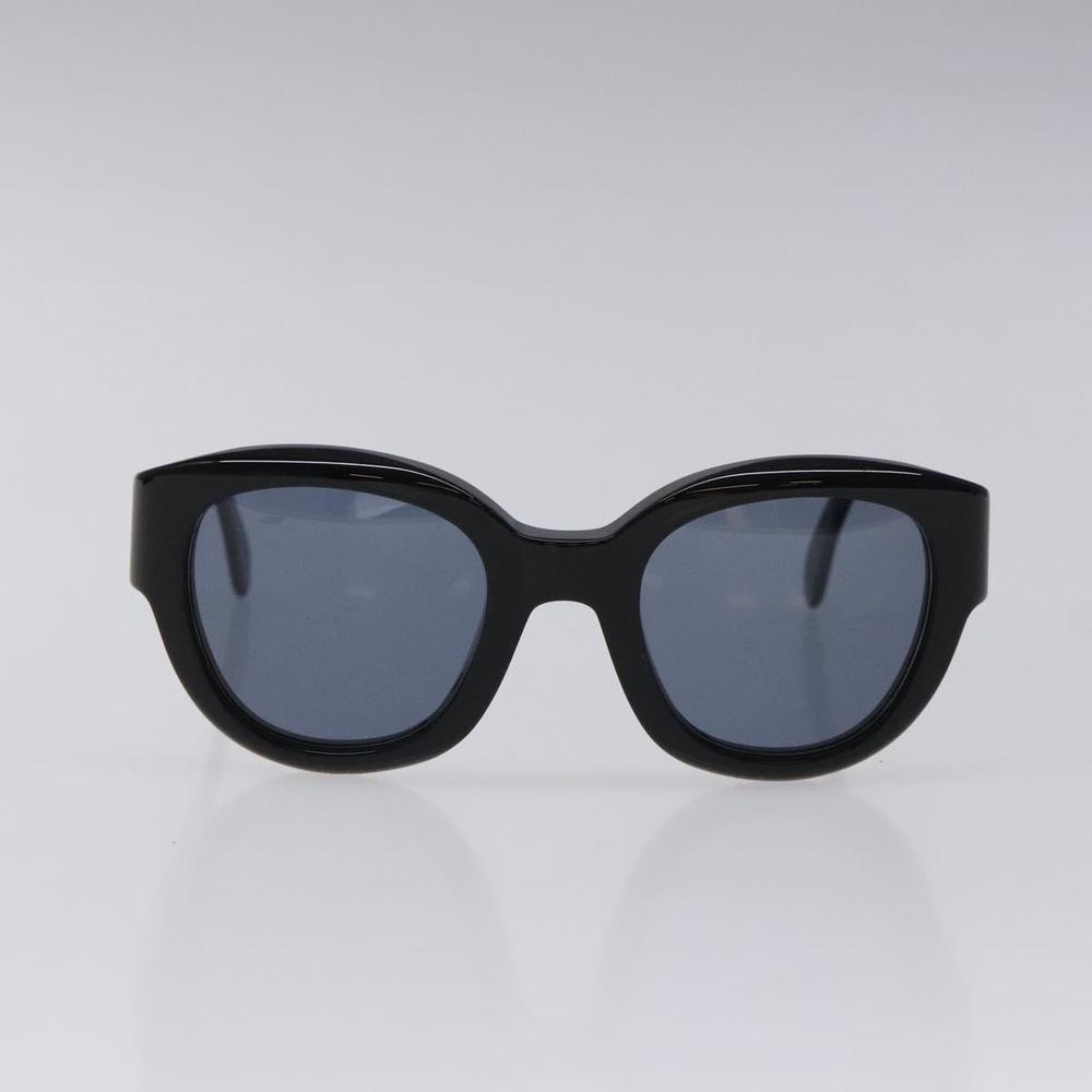 CHANEL Sunglasses plastic Black CC Auth bs25916 - Picture 2 of 11